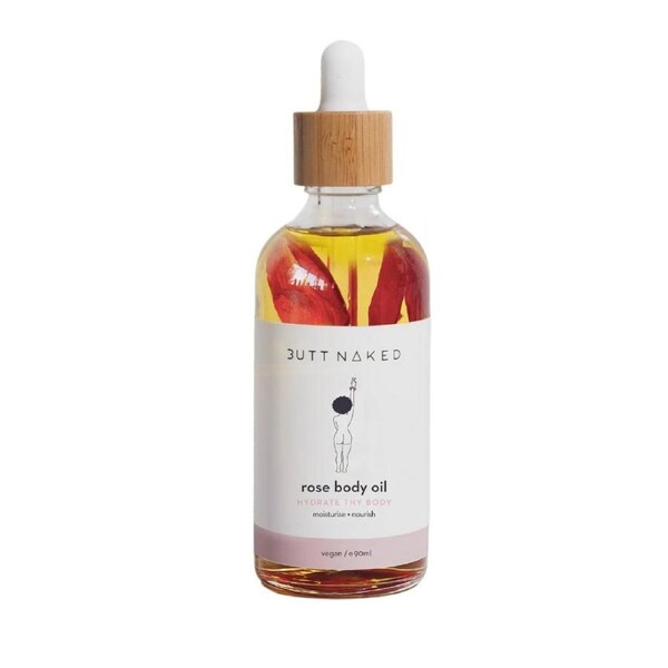 Butt Naked Body Rose Body Oil 90ml