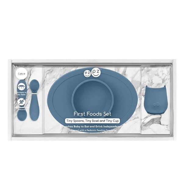 Ezpz Tiny First Foods Set Indigo