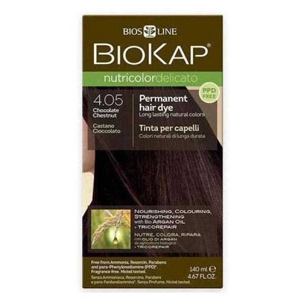 Biokap Nutricolor Delicato 4.05 Chocolate Chestnut 140ml