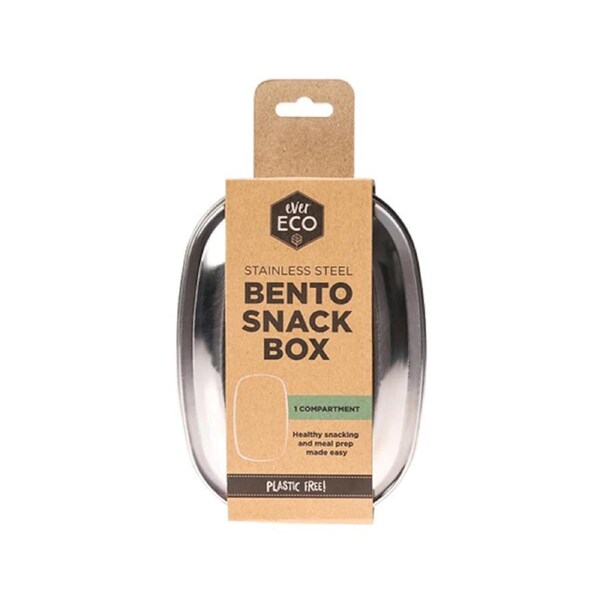 Ever Eco Bento Box Stainless Steel One Compartment