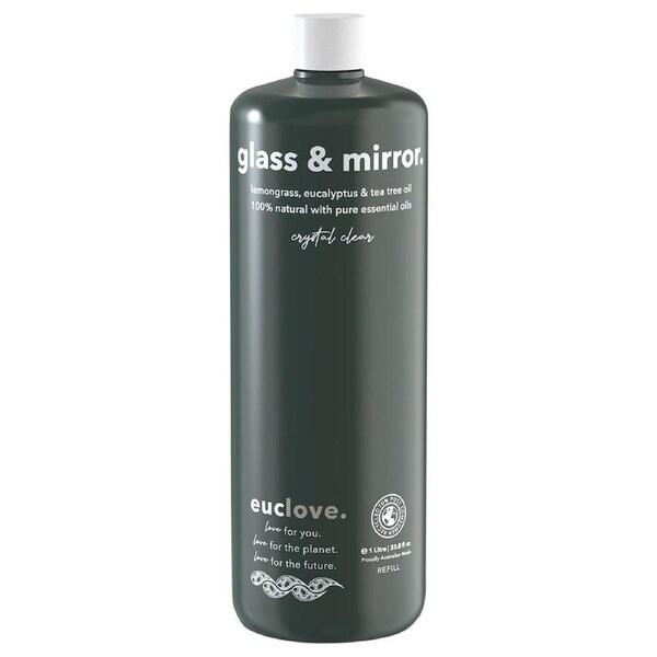 Euclove Glass & Mirror Cleaner Refill 1L
