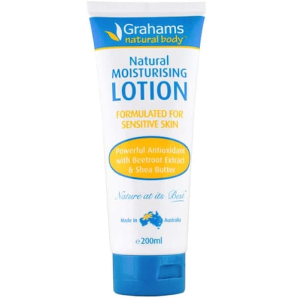 Grahams Natural Moisturising Body Lotion Sensitive 200ml