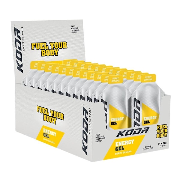 Koda Energy Gel Berry Banana 24 x 45g