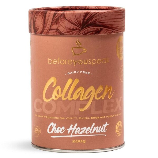 Beforeyouspeak Collagen Complex - Choc Hazelnut 200g