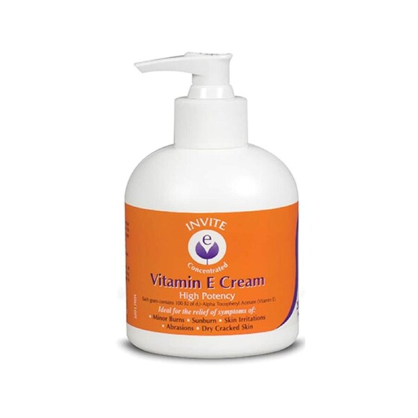 Invite E Vitamin E Cream Pump 200g