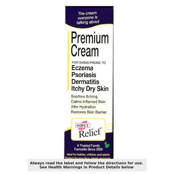 Hope's Relief Premium Eczema Cream 60g