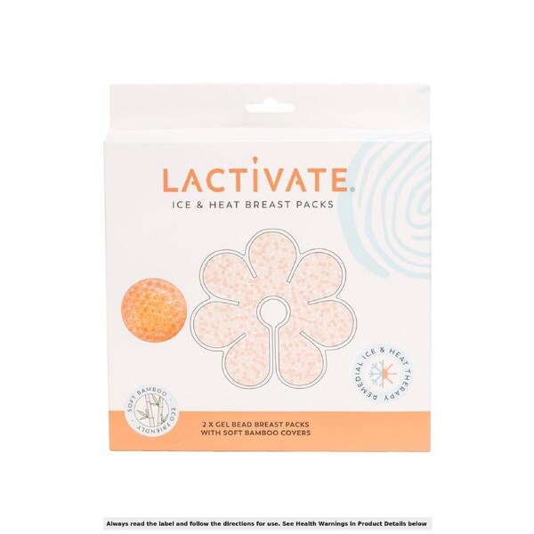 Lactivate Ice & Heat Breast Packs 2 Pack