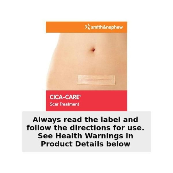 Smith & Nephew Cica-Care Silicone Gel Sheet Scar Treatment 12cm x 6cm Single