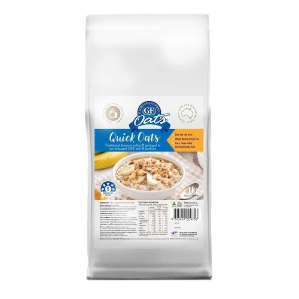 Gloriously Free Quick Oats 1kg