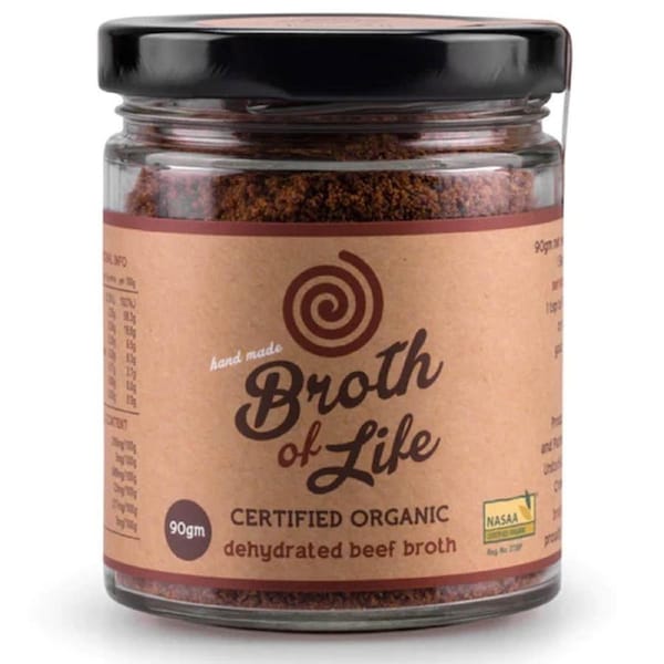 Broth Of Life Organic Dehydrated Beef Bone Broth Powder 90g