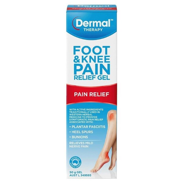 Dermal Therapy Foot & Knee Pain Relief Gel 50g