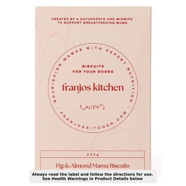 Franjos Kitchen Lactation Biscuits Fig & Almond 250g