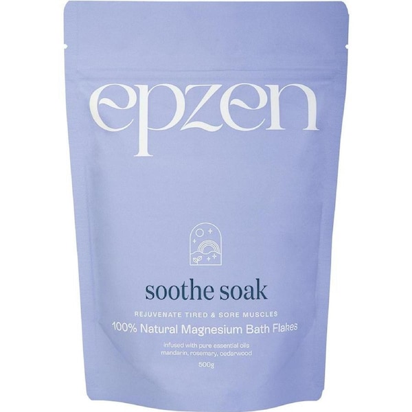 Epzen Soothe Soak Magnesium Bath Flakes 500g