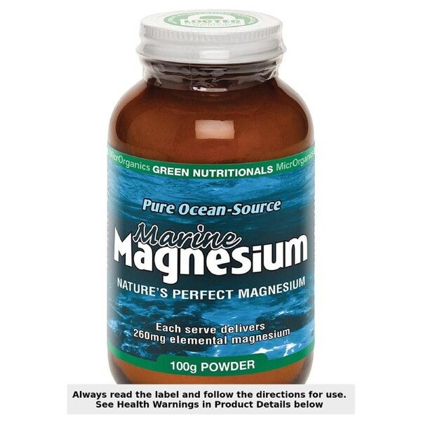 Green Nutritionals Marine Magnesium Powder 100g
