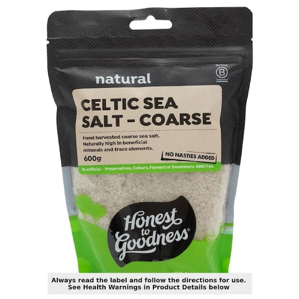 Honest to Goodness Celtic Sea Salt Coarse 600g