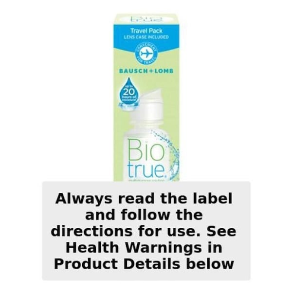 Bausch & Lomb Biotrue Multi-Purpose Solution Travel Pack 60ml