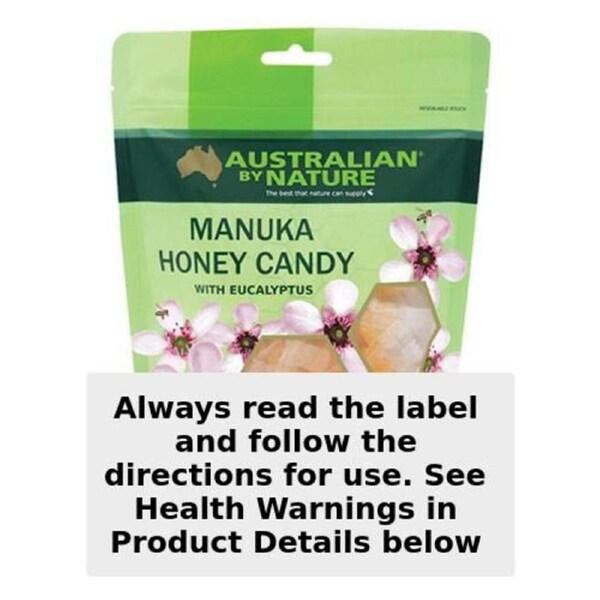 Australian by Nature Manuka Honey Candy with Eucalyptus 60 Candies