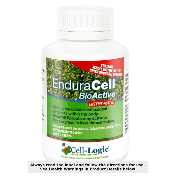 CELL-LOGIC EnduraCell BioActive 80 Vege Capsules
