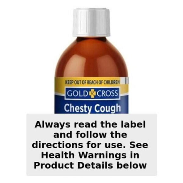 Gold Cross Chesty Cough Senega & Ammonia 500ml