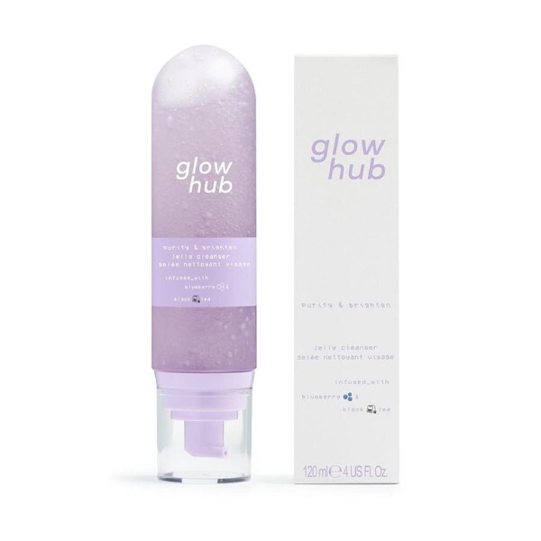 Glow Hub Purify and Brighten Jelly Cleanser 120ml