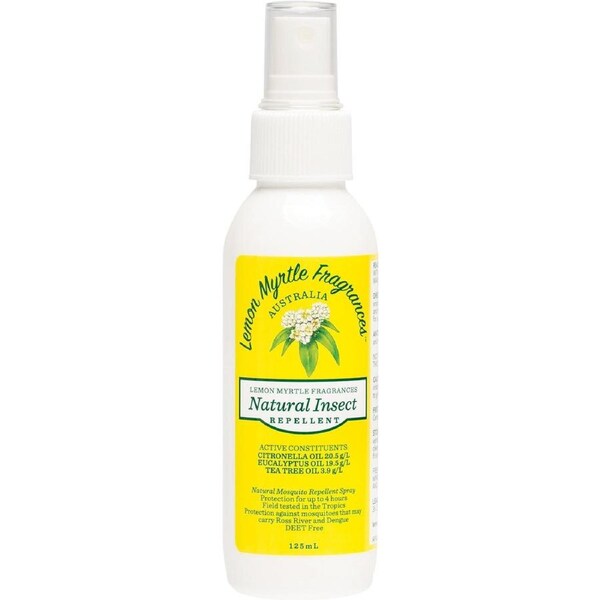 Lemon Myrtle Fragrances Natural Insect Repellent 125ml