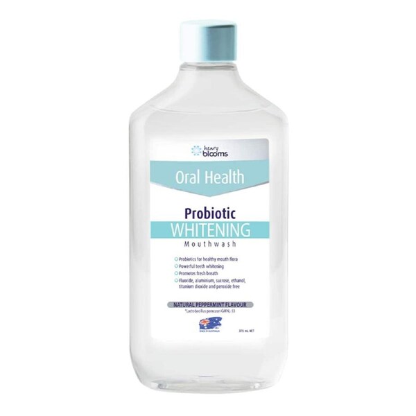 Henry Blooms Probiotic Mouthwash Whitening 375ml