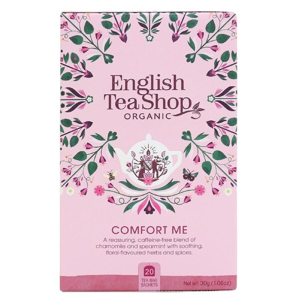 English Tea Shop Organic Wellness Tea Comfort Me 20 Tea Bags