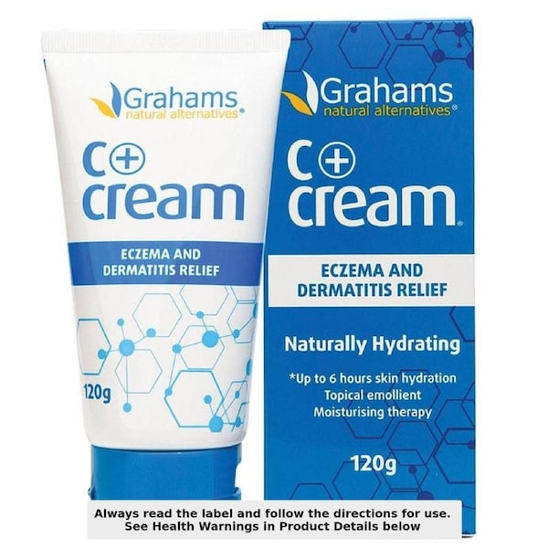 Grahams Natural C+ Eczema & Dermatitis Cream 120g