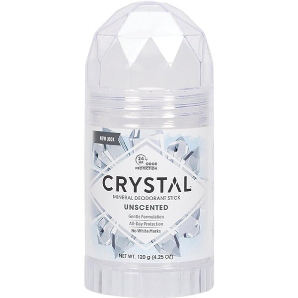 Crystal Mineral Deodorant Stick Unscented 120g