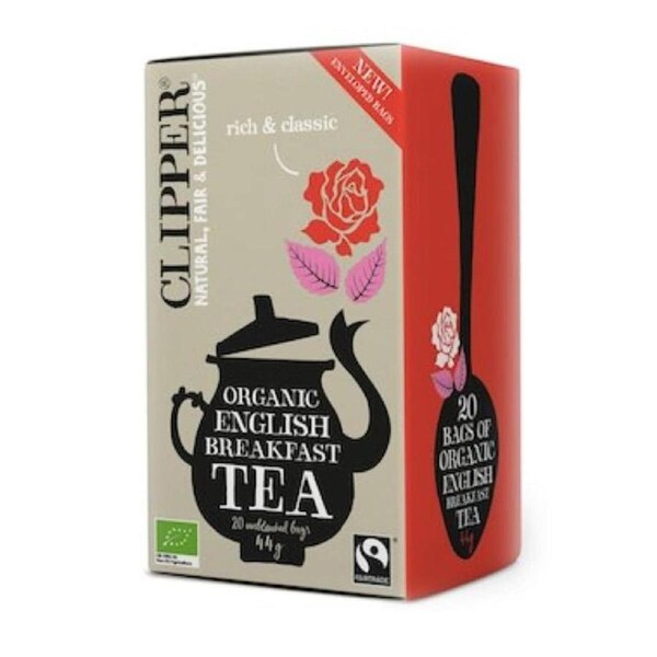 Clipper English Breakfast Tea 20 Tea Bags