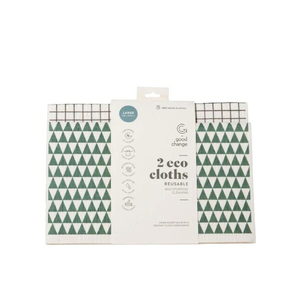 Good Change Store Eco Cloths Large 2 Pack