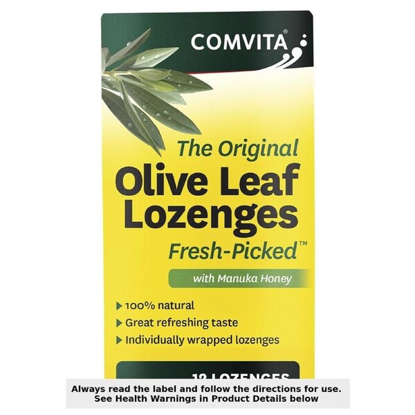 Comvita Olive Leaf Lozenges 12 Pack