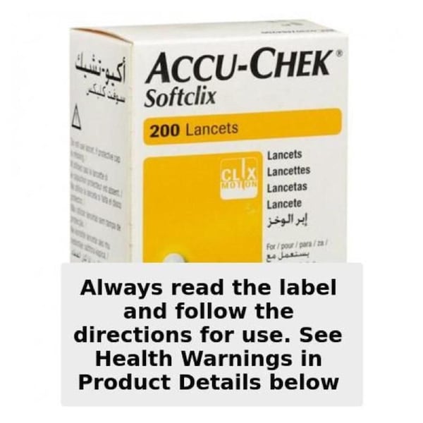 Accu-Chek Softclix Lancet 200 Sterile Lancets