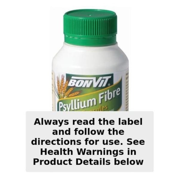 Bonvit Psyllium Fibre 550mg 110 Capsules