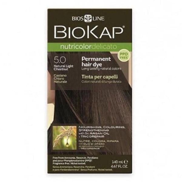 Biokap Nutricolor Delicato 5.0 Natural Light Chestnut 140ml