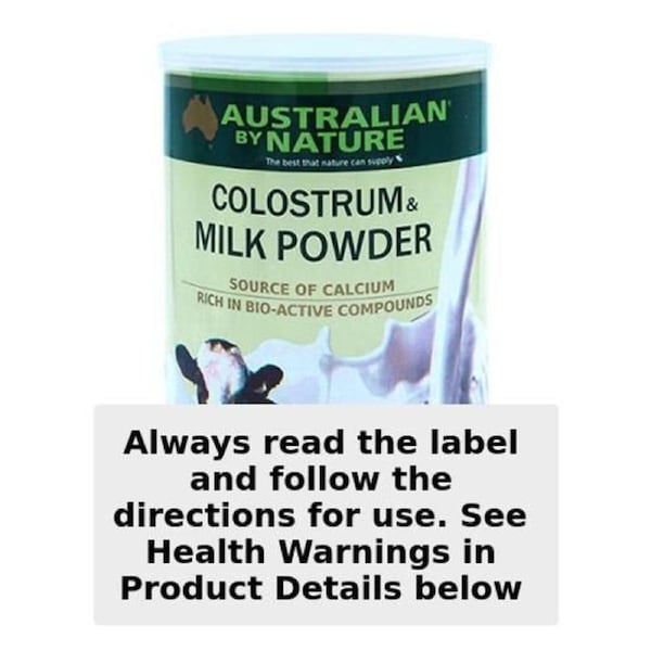 Australian by Nature Colostrum & Milk Powder 400g