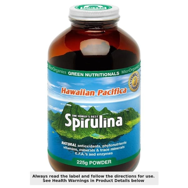 Green Nutritionals Hawaiian Pacifica Spirulina Powder 225g