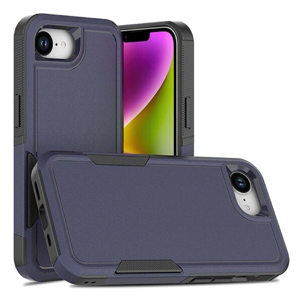 ZUSLAB for Apple iPhone 16e Case, Rugged Defender Protective Heavy Duty Shockproof Dustproof Cover (2025) - Blue