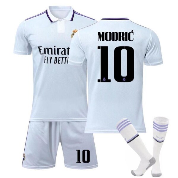 Nevenka MODRIC #10 Real Madrid Jersey 2022/23 Soccer Jersey Kit Football T-shirt Set For Adult Kids 24