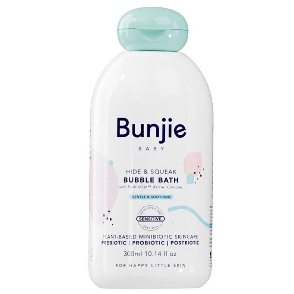 Bunjie Baby Hide & Squeak Bubble Bath 300ml