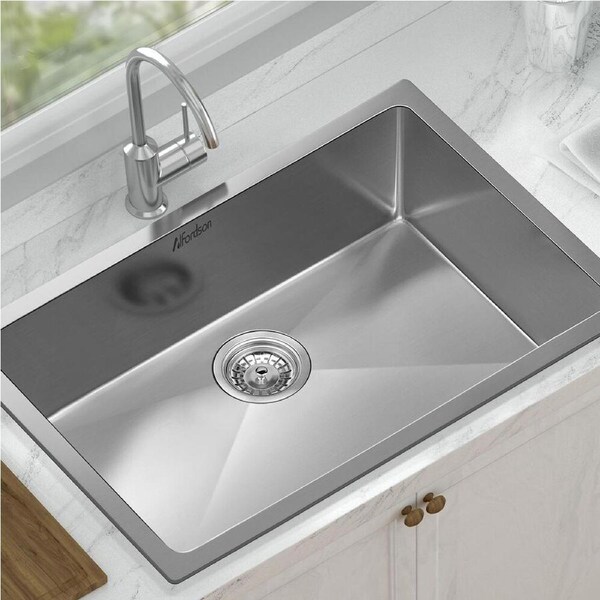 ALFORDSON Kitchen Sink Stainless Steel Basin 700X450MM