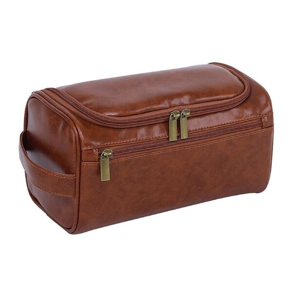 Vintage Travel Cosmetic Bag Hanging Storage Washing Bag Luxury Toiletry Bag