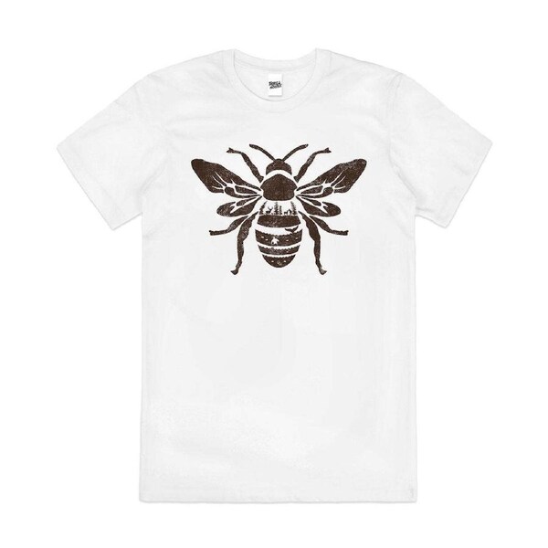Save the Bees Bee Nature Earth Insect Cotton T-Shirt Unisex Tee White M