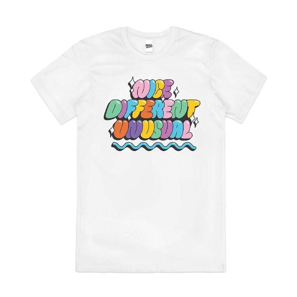 Nice Different Unusual Slogan Saying Cotton T-Shirt Unisex Tee White L