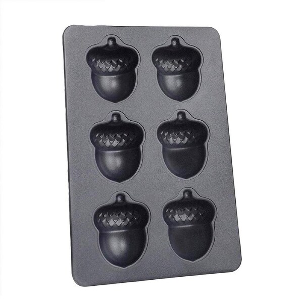 6-Link Acorn Baking Pan Non-Stick Cake Mould Oven Baking Tools for Pastry Making