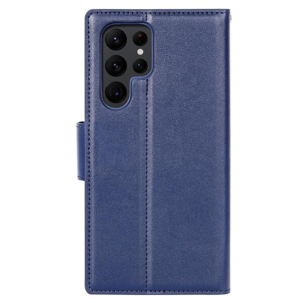 Soka Hanman Wallet Case (Suits Galaxy S25 Ultra) - Blue