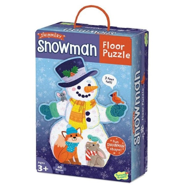 Floor Puzzle Snowman 40 Pieces