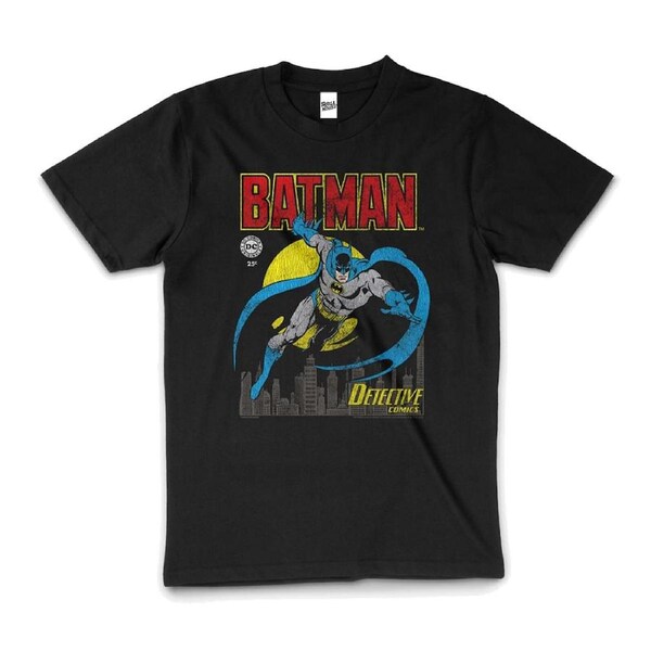 Batman Dark Knight DC Comics Superhero Cotton T-Shirt Unisex Tee Black 3XL