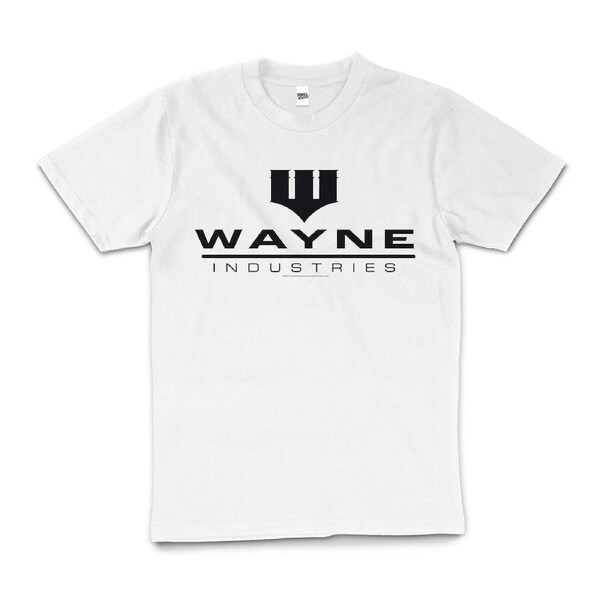 Wayne Industries Superhero Classic Geek Nerd T-Shirt Unisex Tee White XL