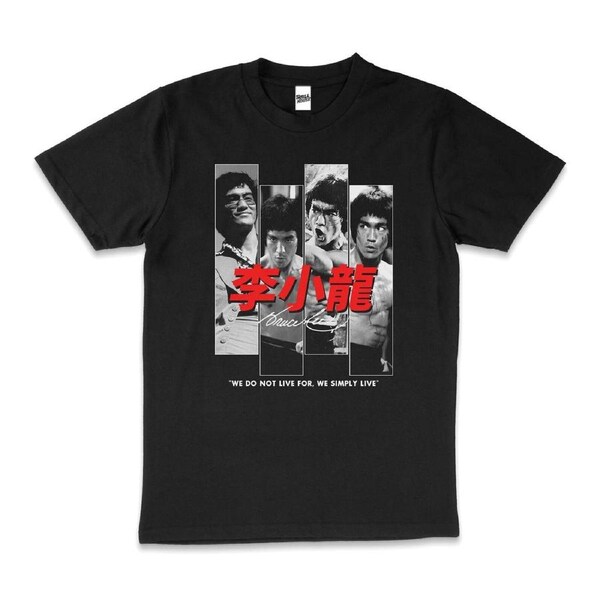 Bruce Lee Martial Arts Kung Fu Fighting Cotton T-Shirt Unisex Tee Black M